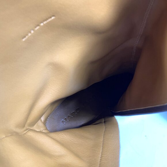 HEAVEN by MARC JACOBS Brown Leather 'Margaret' Platform Boots   *AS IS* - Picture 15 of 15